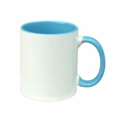 Sublimation handle & Inner Colour Mug